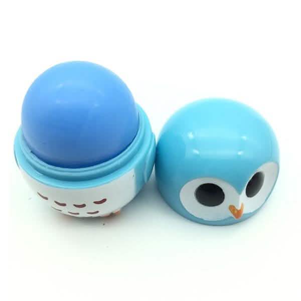 Candy Color Owl Shape Moisturizing Lip Balm DailySale