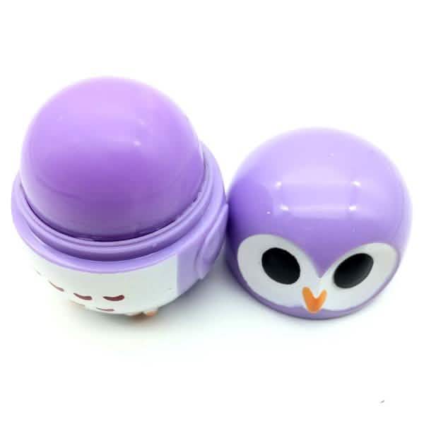 Candy Color Owl Shape Moisturizing Lip Balm DailySale
