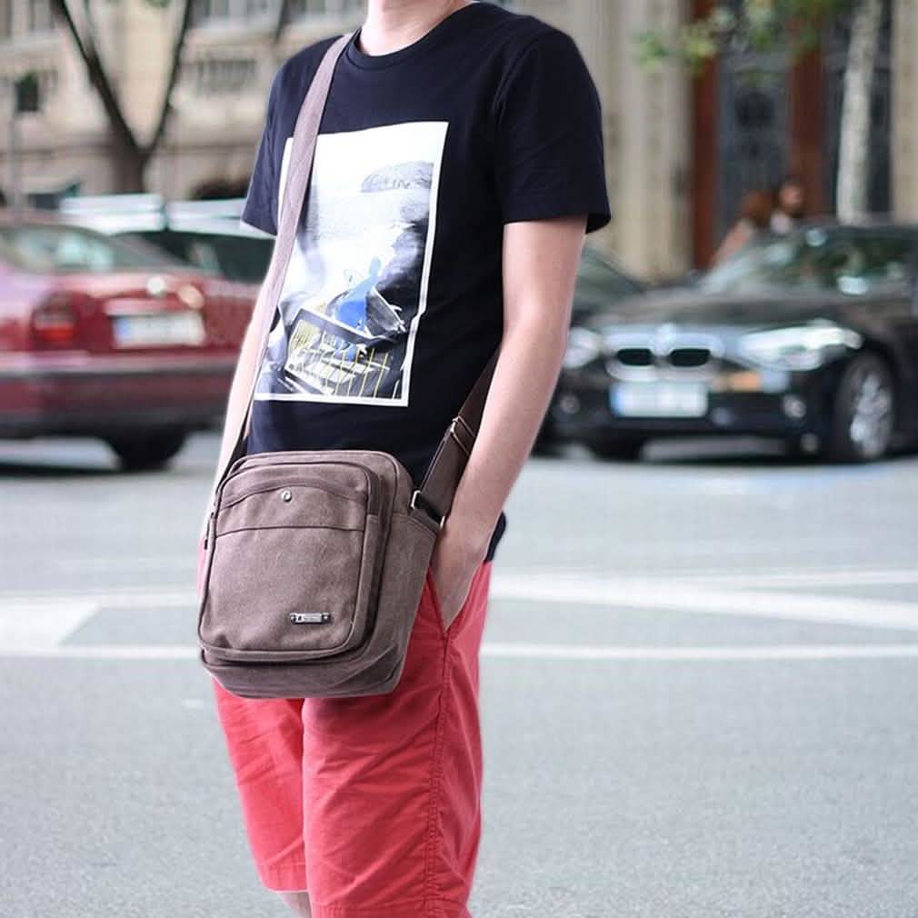 Canvas Button-Top Totes Bag DailySale