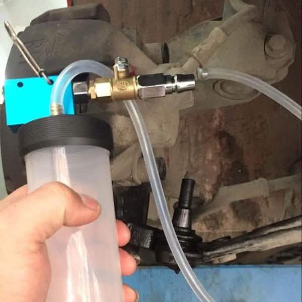 Car Brake System Fluid Bleeder Kit Hydraulic Clutch Oil Exchange One Man Tool DailySale