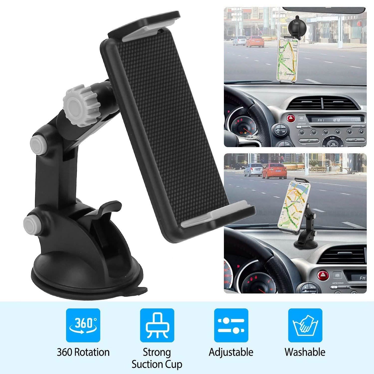 Car Phone Holder Mount Dashboard Tablet Stand Holder DailySale