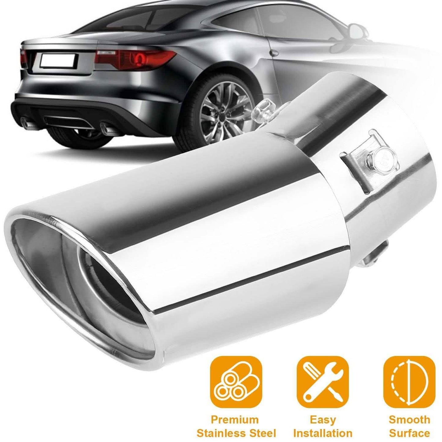 Car Rear Exhaust Pipe Tail Muffler DailySale