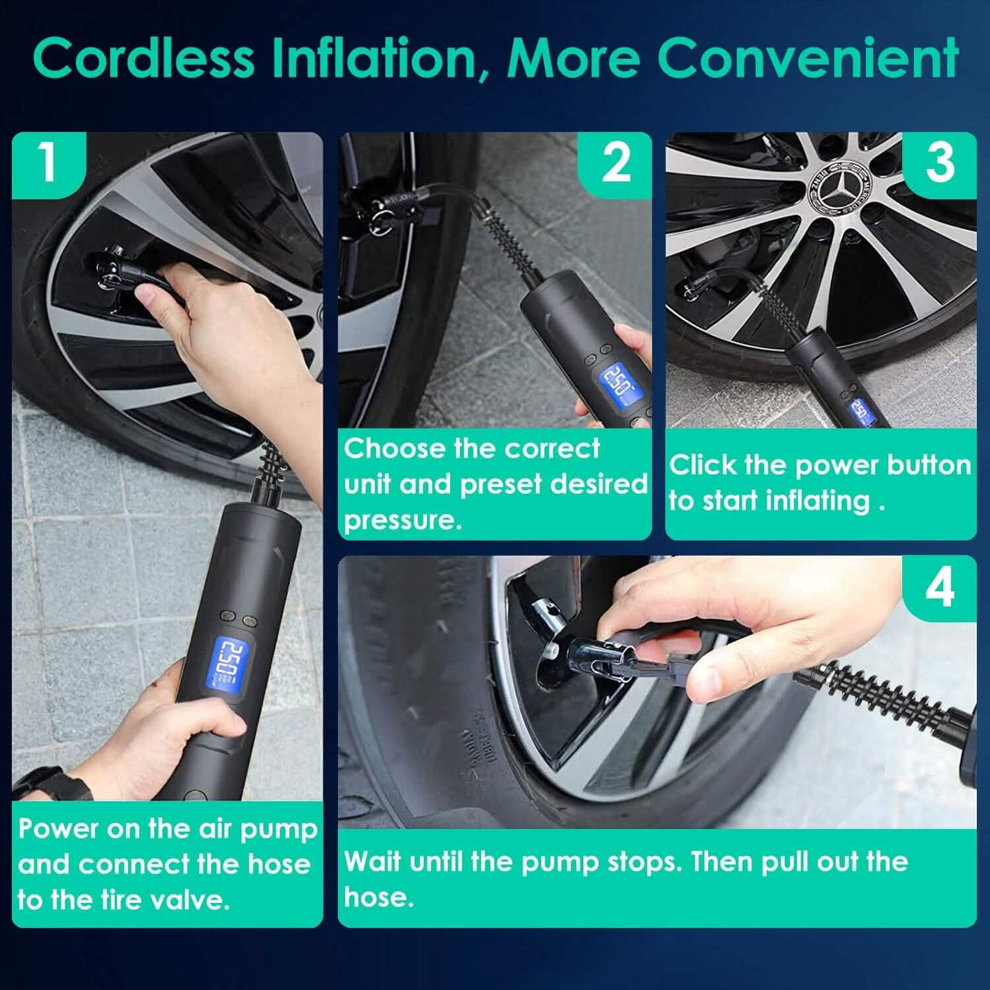 Car Tire Inflator Pump DailySale