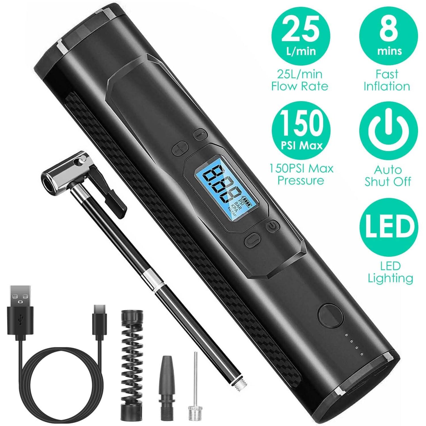 Car Tire Inflator Pump DailySale