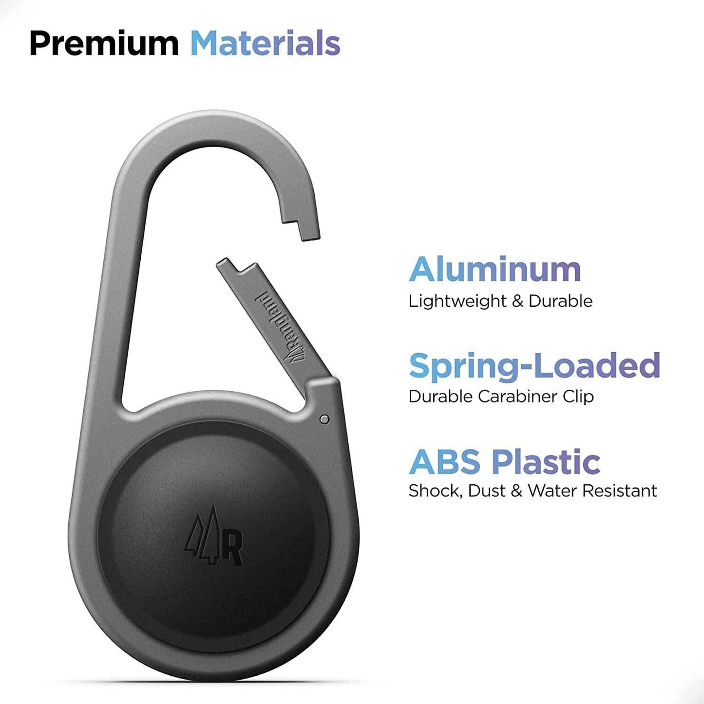 Carabiner AirTag Holder with Keychain DailySale