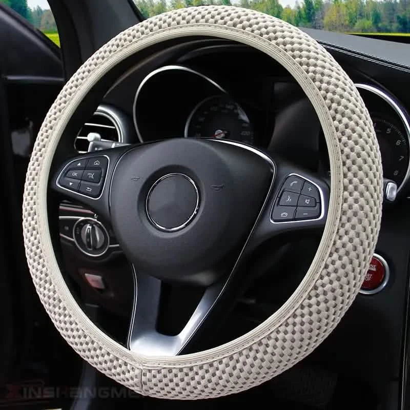 Carbon Fiber Sports Steering Wheel Cover DailySale