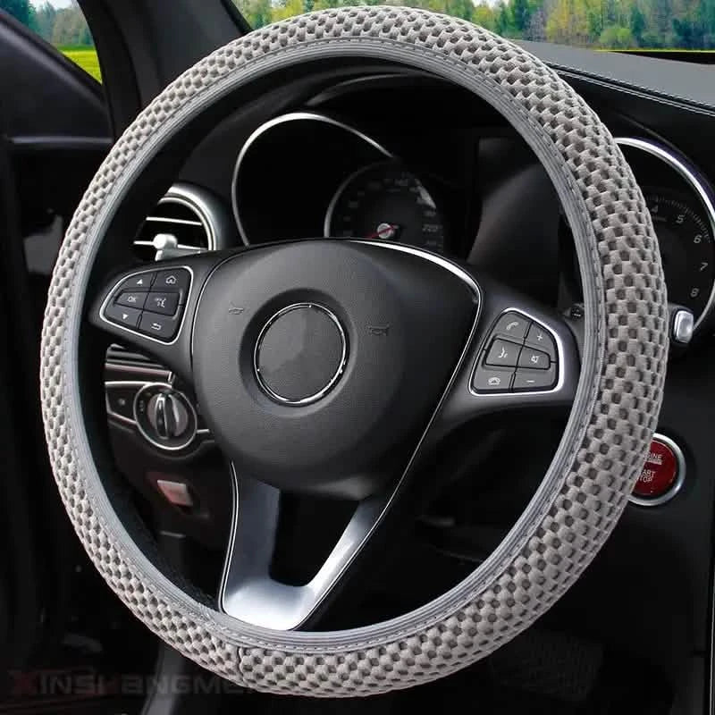 Carbon Fiber Sports Steering Wheel Cover DailySale