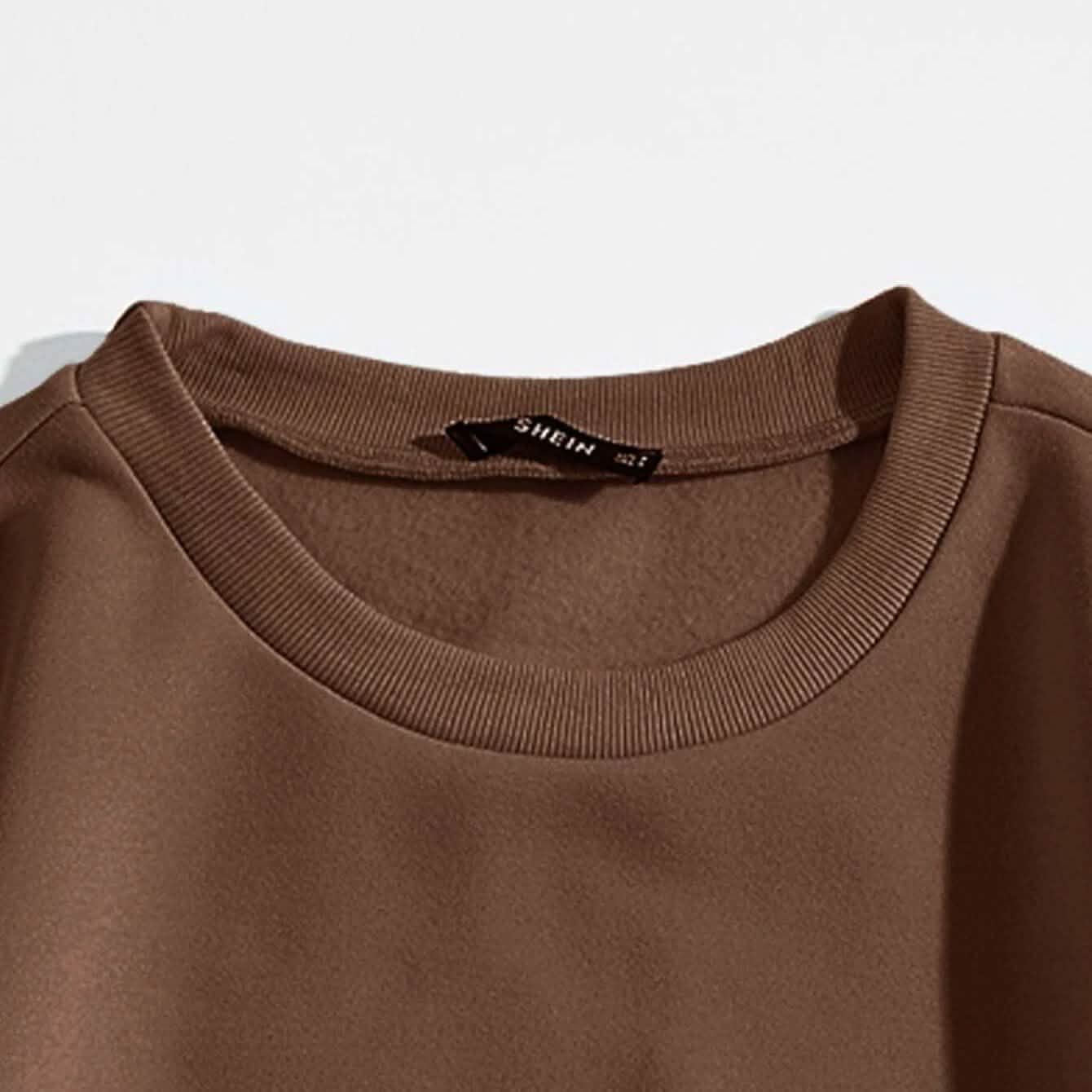Cartoon Graphic Thermal Lined Oversized Sweatshirt DailySale