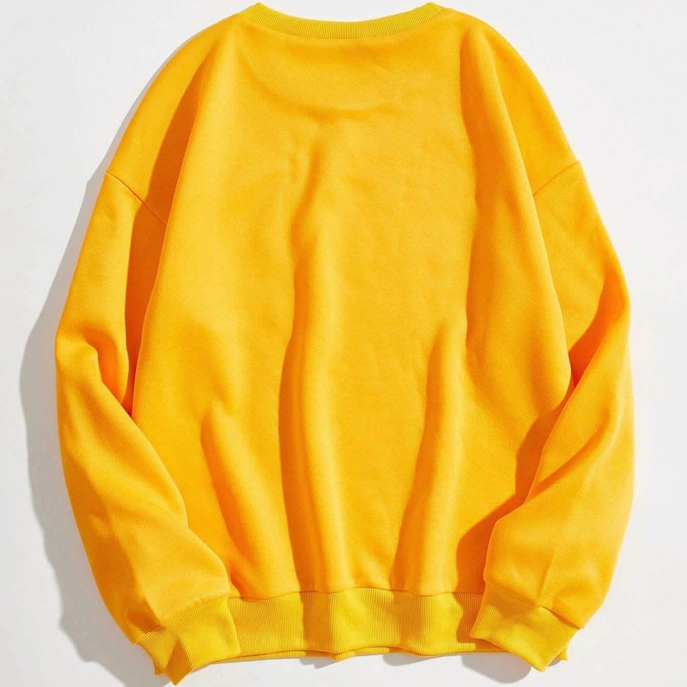 Cartoon Graphic Thermal Lined Sweatshirt DailySale