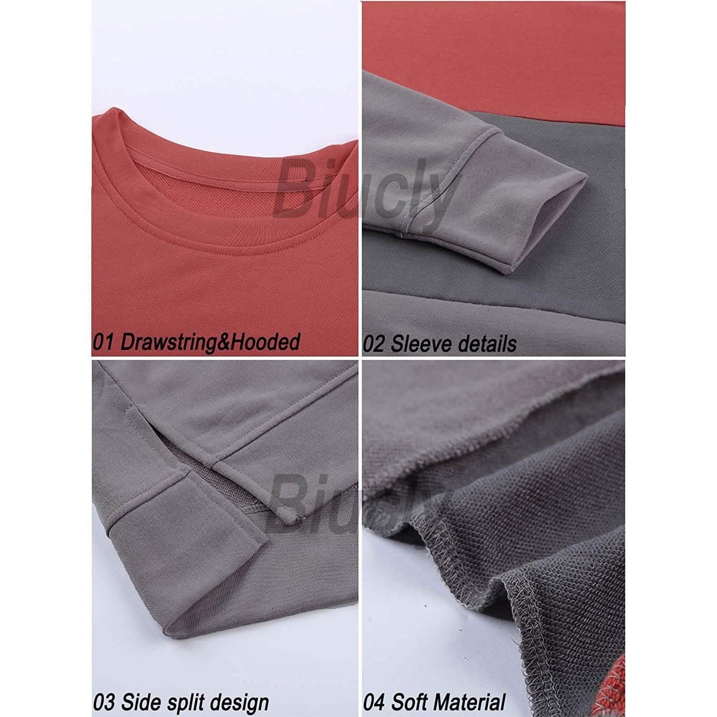 Casual Crewneck Tie Dye Sweatshirt Striped Printed Loose Soft Long Sleeve Pullover Tops Shirts DailySale