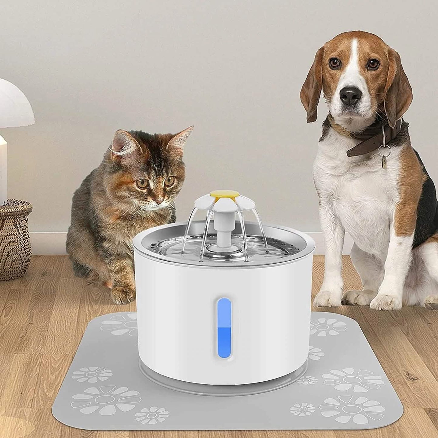 Cat Water Fountain 2.4L Automatic Pet Fountain DailySale