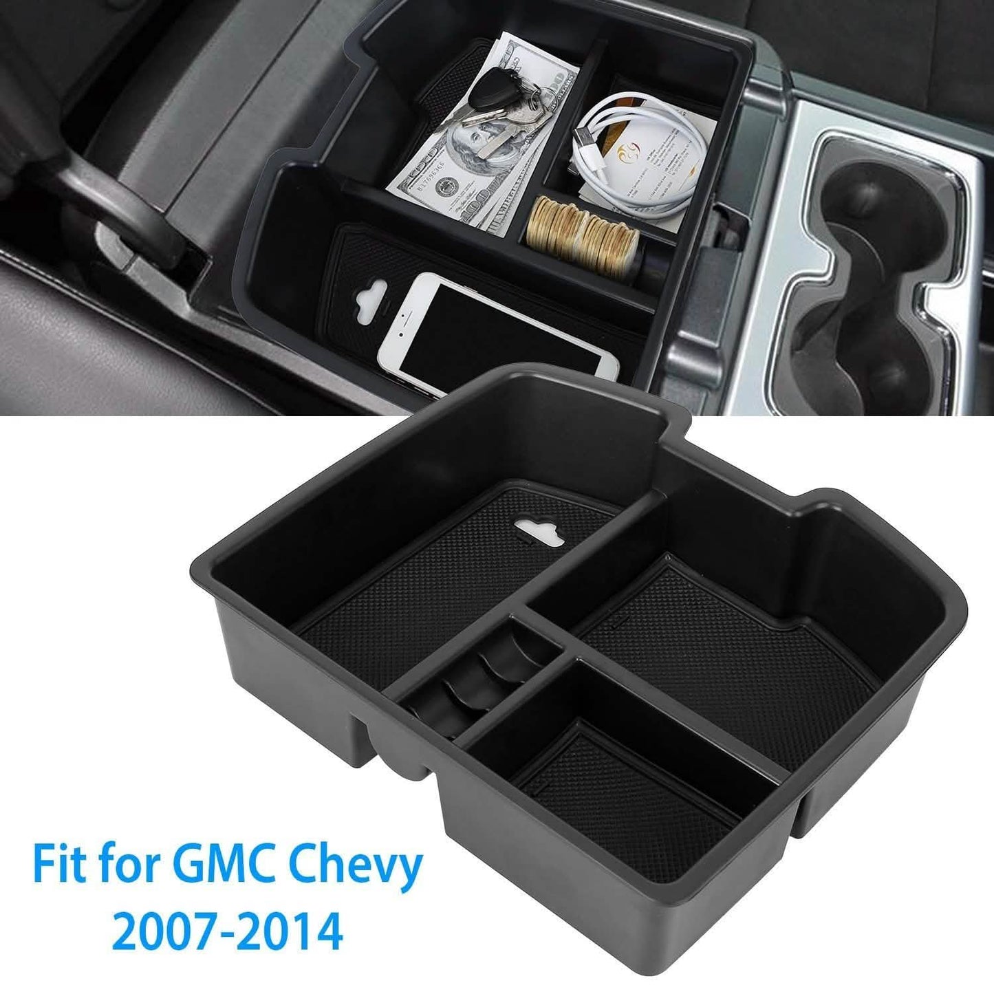 Center Console Storage Box Armrest Organizer DailySale