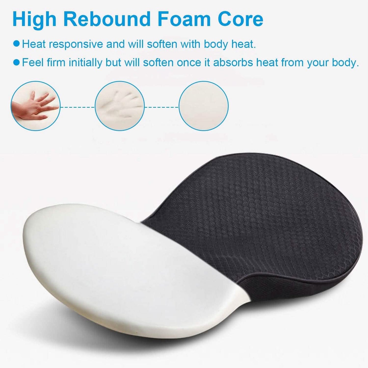 Chair Seat Cushion Car Memory Foam Pad DailySale