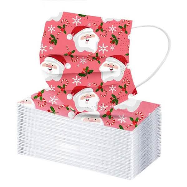 Christmas Special Mask Disposable Dustproof and Breathable Three-layer Protective Cover DailySale
