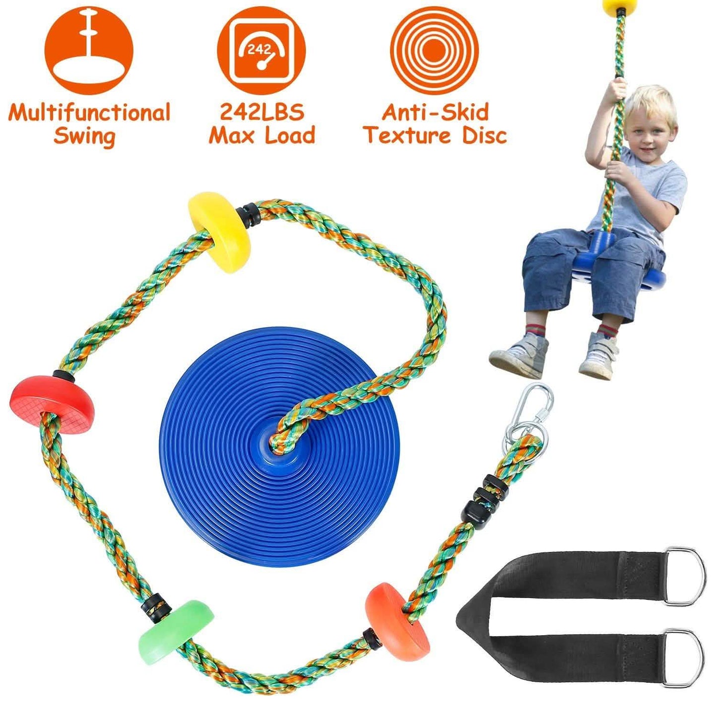 Climbing Rope Tree Swing Toy DailySale