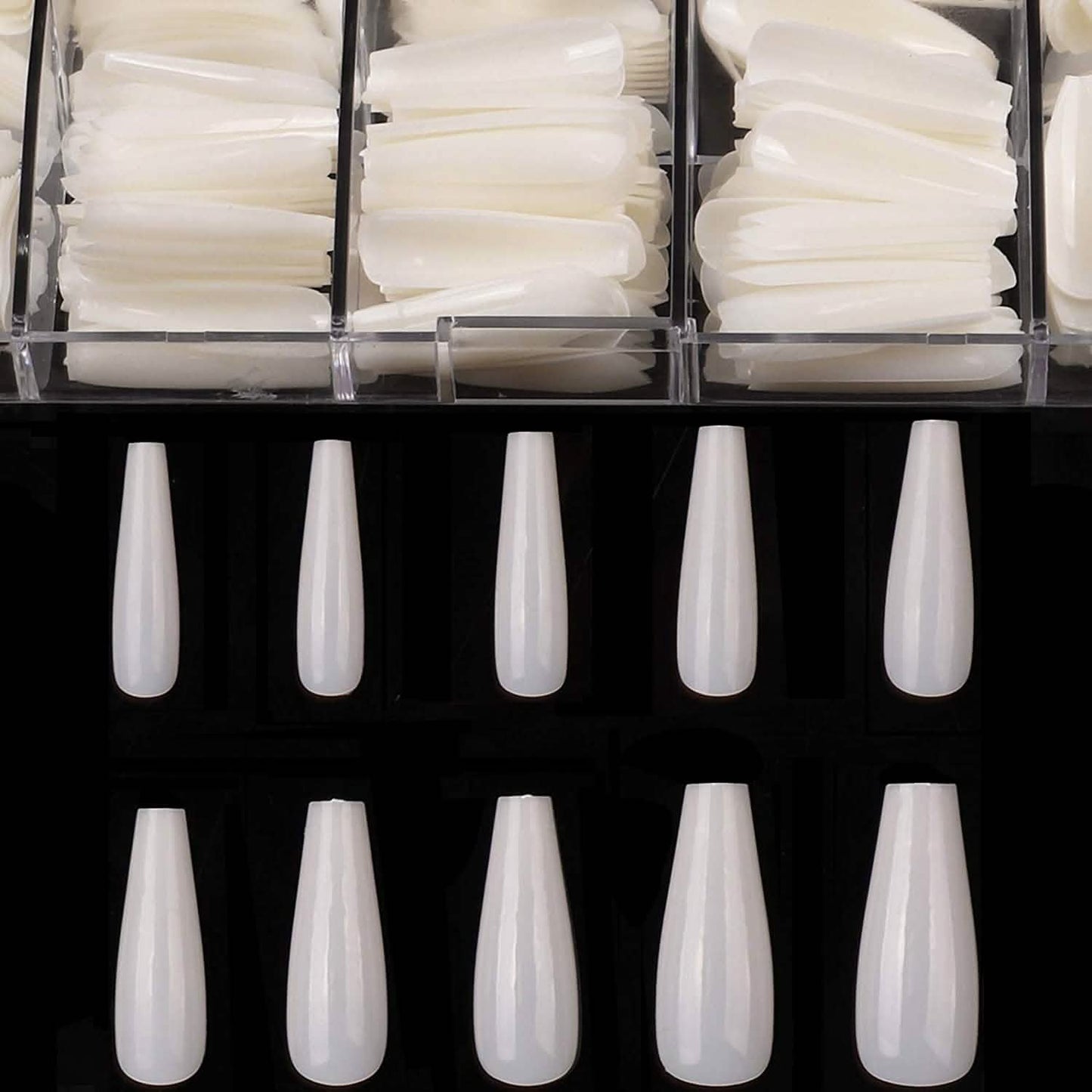 Coffin Long Fake Nails DailySale