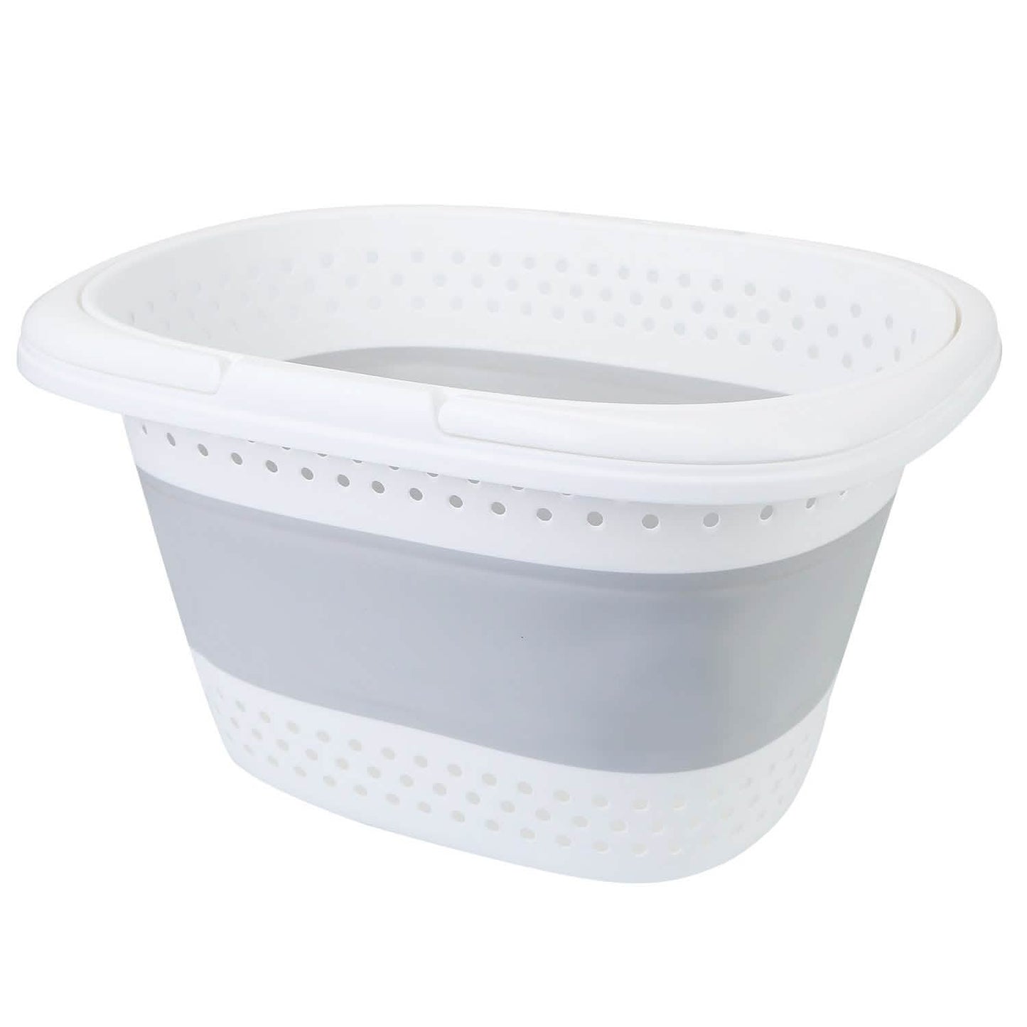 Collapsible Laundry Basket with Comfort Handle DailySale