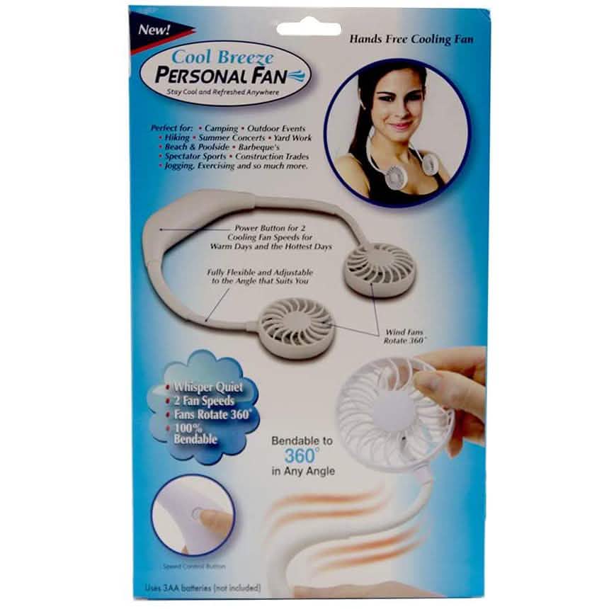 Cool Breeze Personal Fan Stay Cool And Refreshed Anywhere DailySale