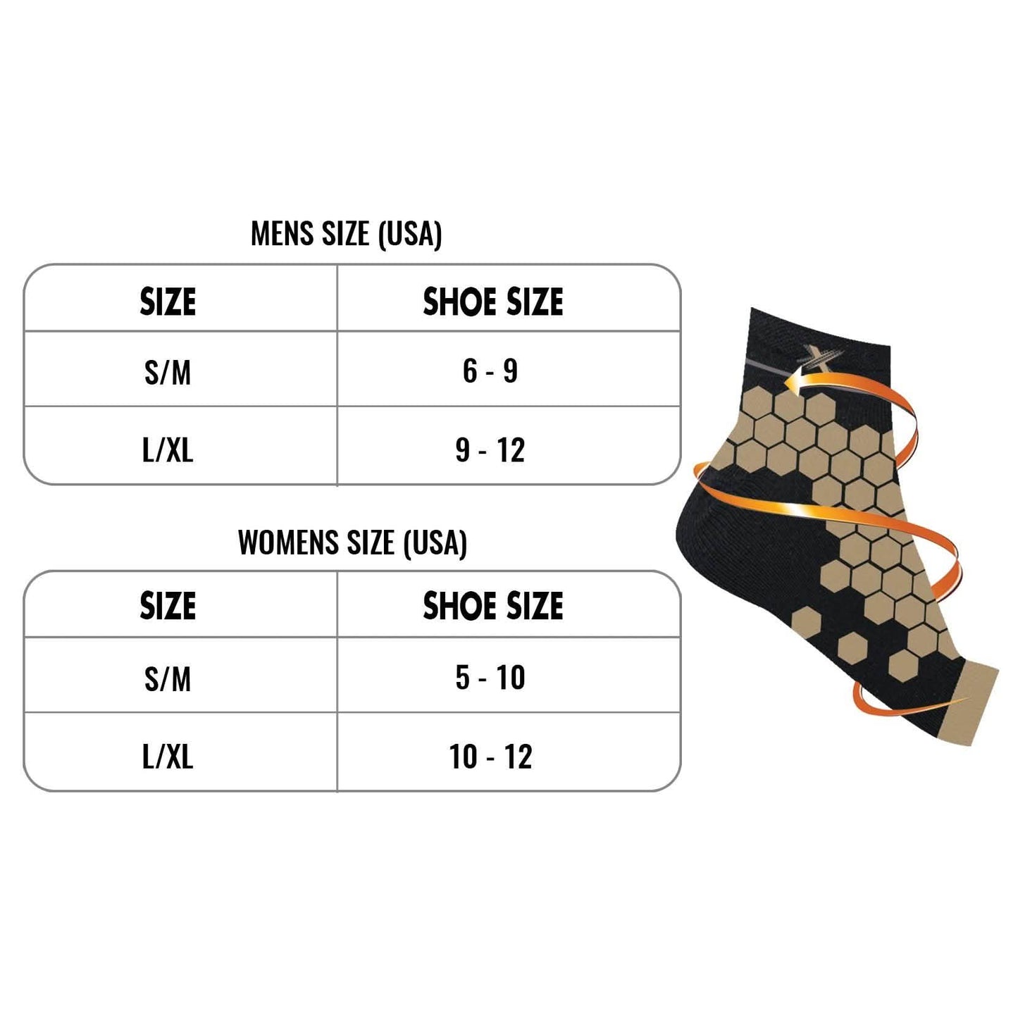 Copper-Infused Plantar Fasciitis Ankle Support Foot Sleeves DailySale