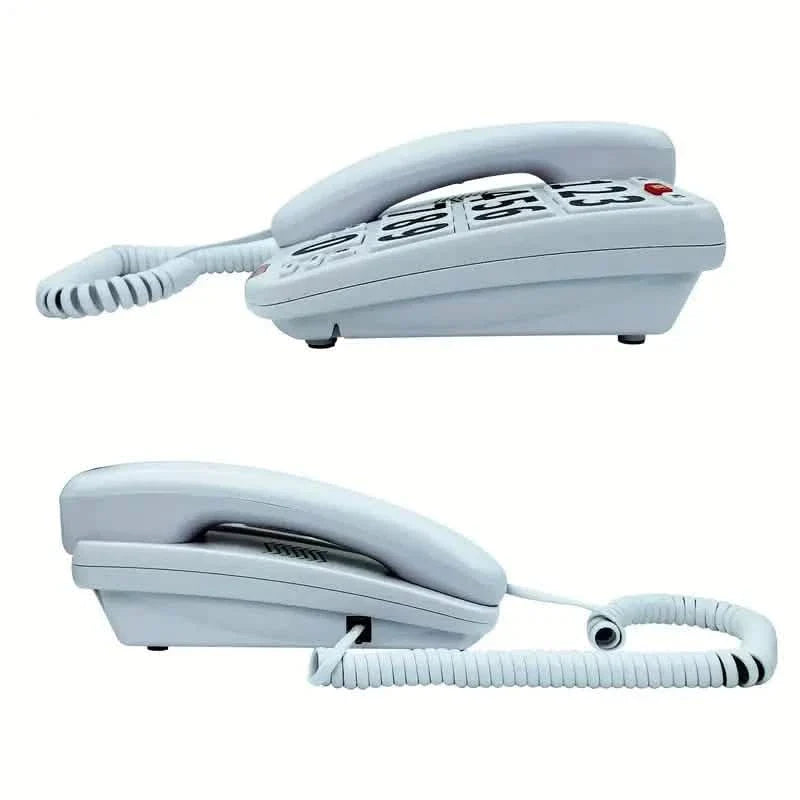 Corded Landline Telephone with Big Buttons for Seniors Home Phone DailySale