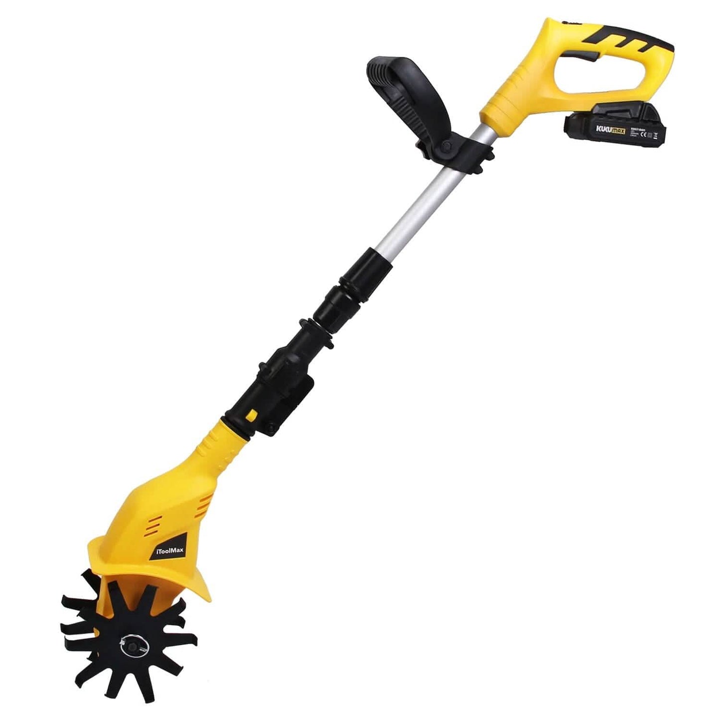 Cordless Electric Garden Tiller Cultivator With 20V Rechargeable Battery DailySale