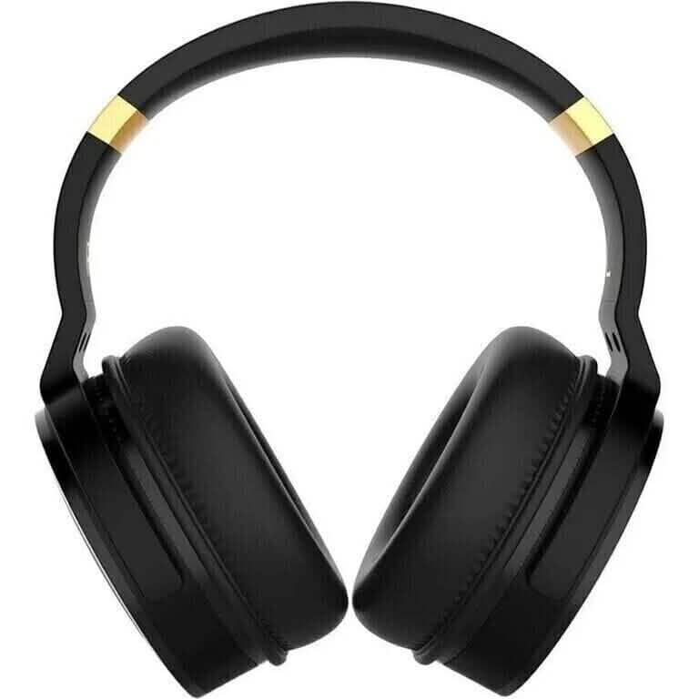COWIN E8 Active Noise Cancelling Bluetooth Wireless Headphones Black & Gold (Refurbished) DailySale