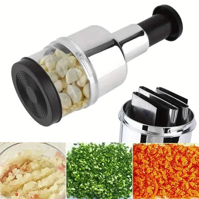 Stainless Steel Garlic Cutter DailySale