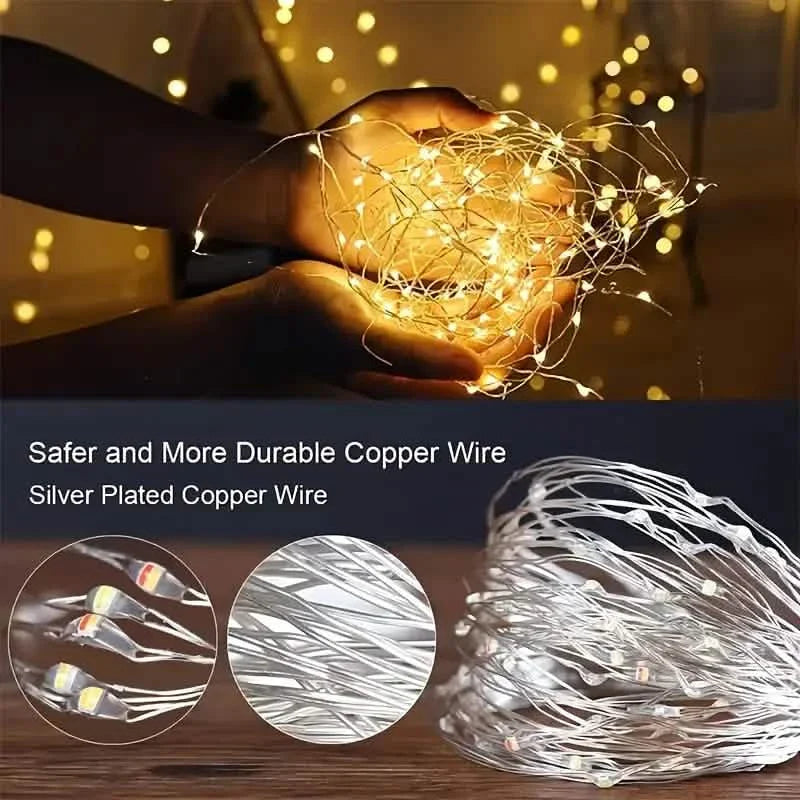 Creative String Lights For Bedroom, Party, Wedding, Outdoor Camping Hiking and Decoration DailySale