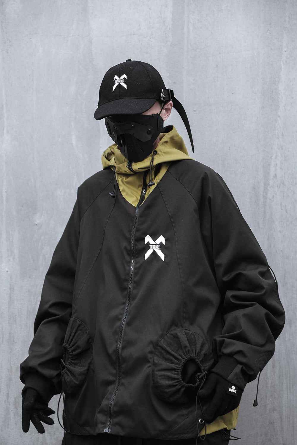HiJ14 Black Industrial Climber Jacket