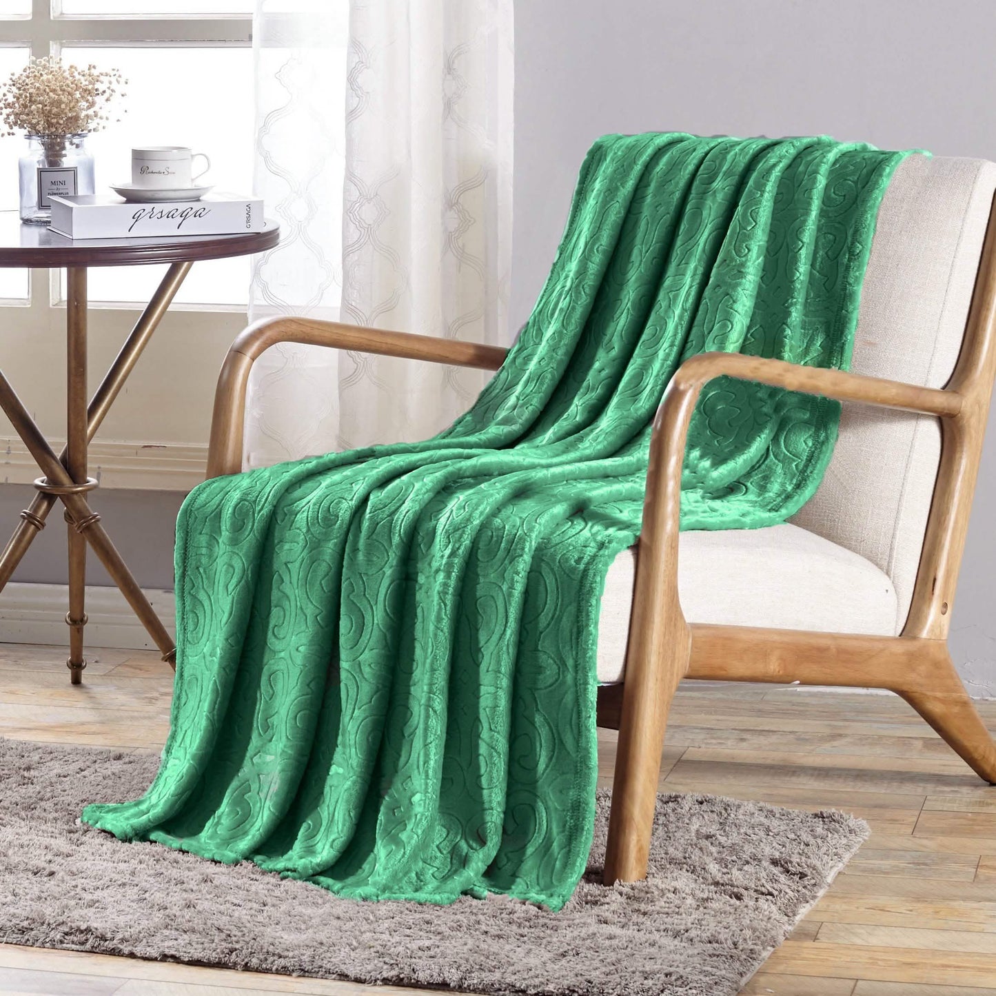 Dama Flannel Fleece Blanket DailySale