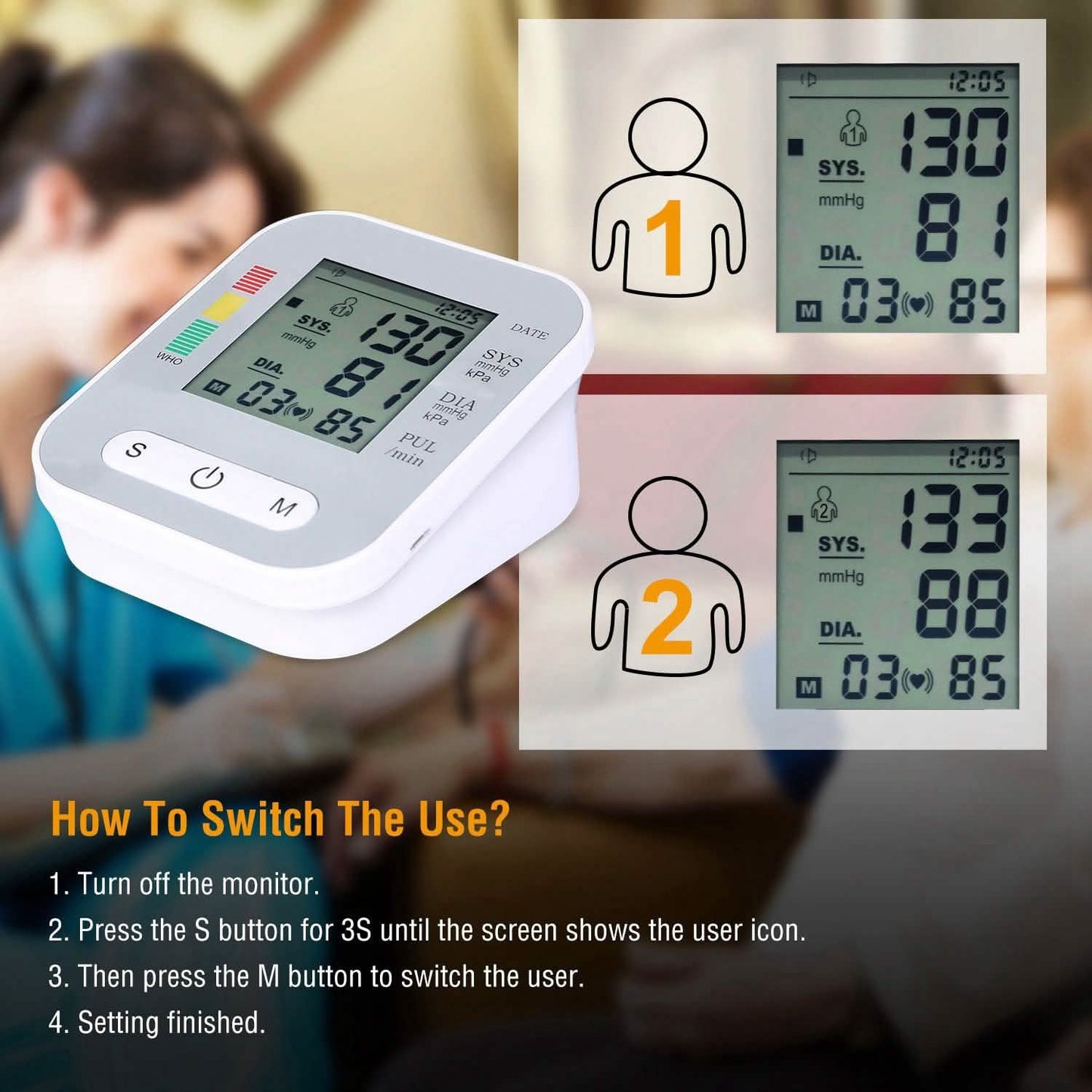 Digital Arm Blood Pressure Monitor DailySale