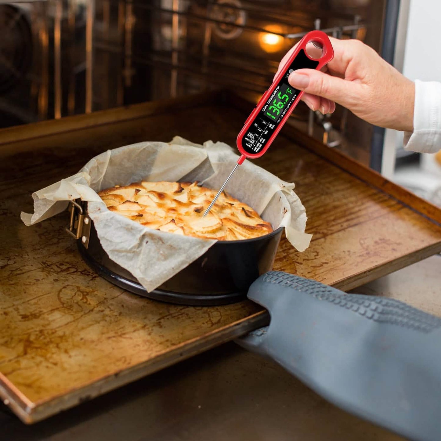 Digital Thermometer BBQ Meat Food Cooking Temperature Tester DailySale