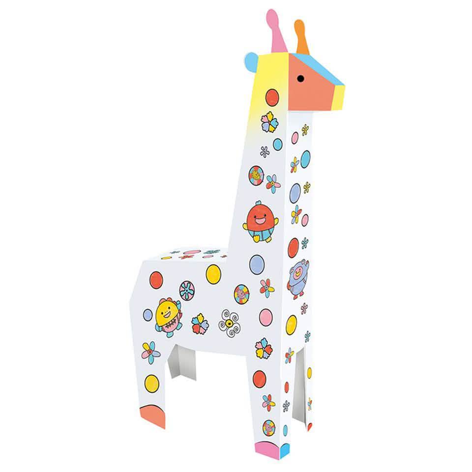 DIY 3D Coloring Cardboard DailySale