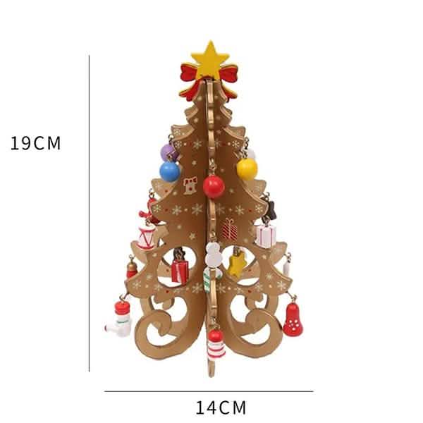 DIY Stereo Wooden Christmas Tree - Christmas Decoration Ornaments DailySale