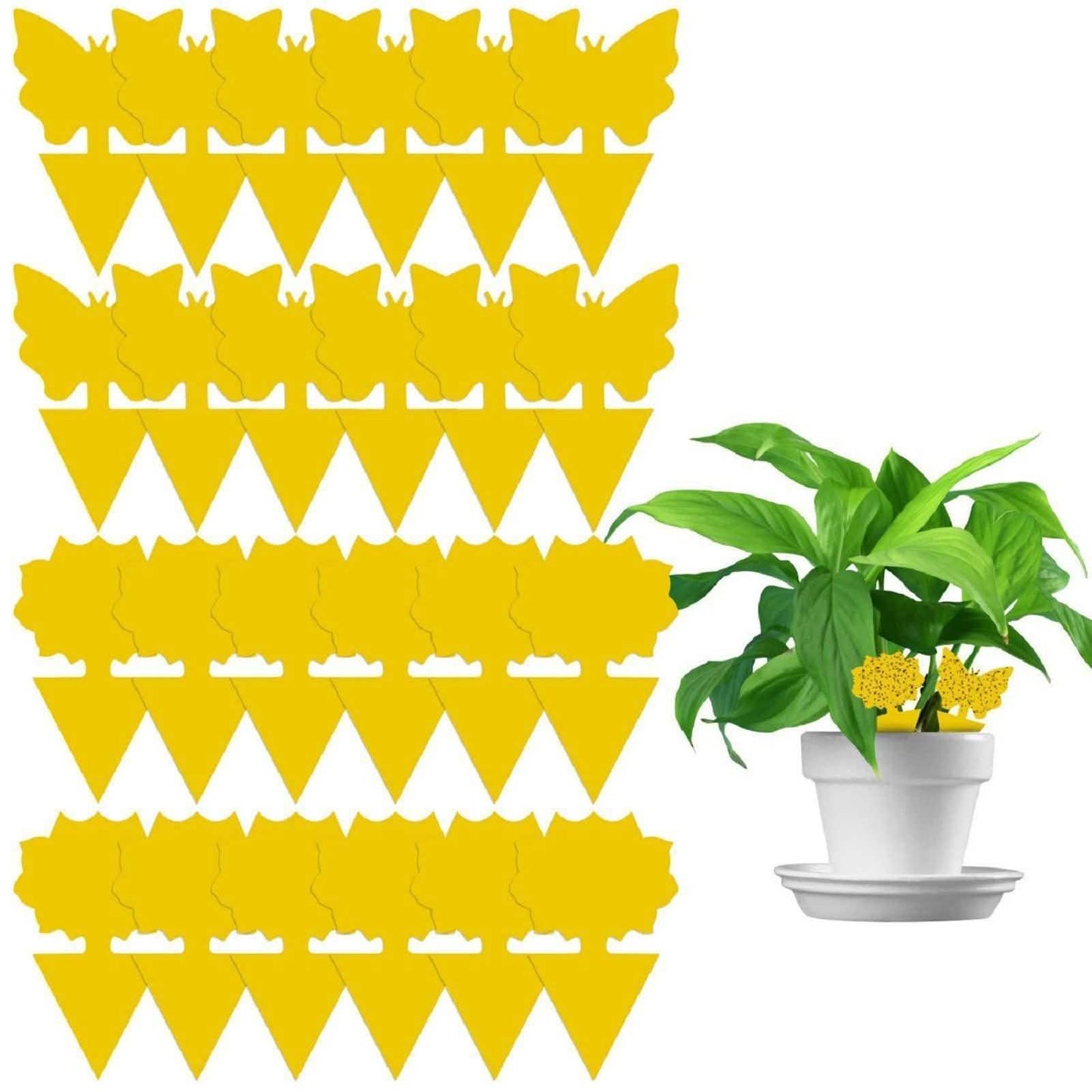 Double-Sided Flying Insect Yellow Sticky Trap DailySale