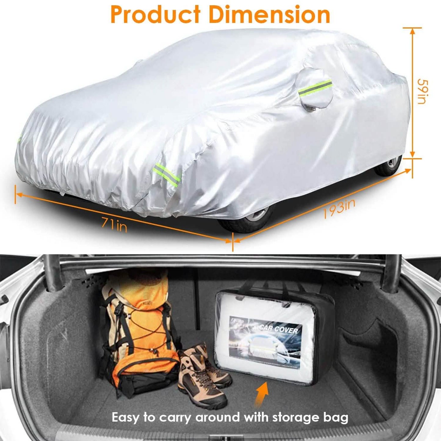 Dustproof UV Protection Automotive Full Cover DailySale