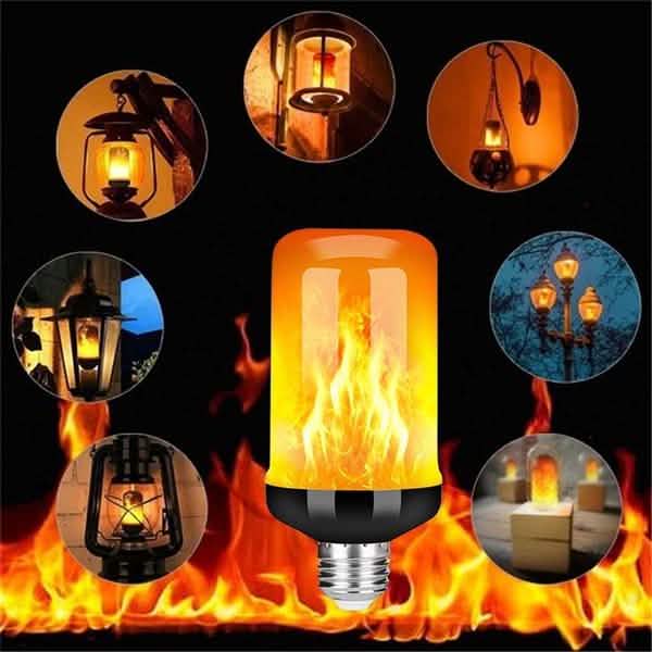 E27 LED Flame Effect Light Bulb DailySale