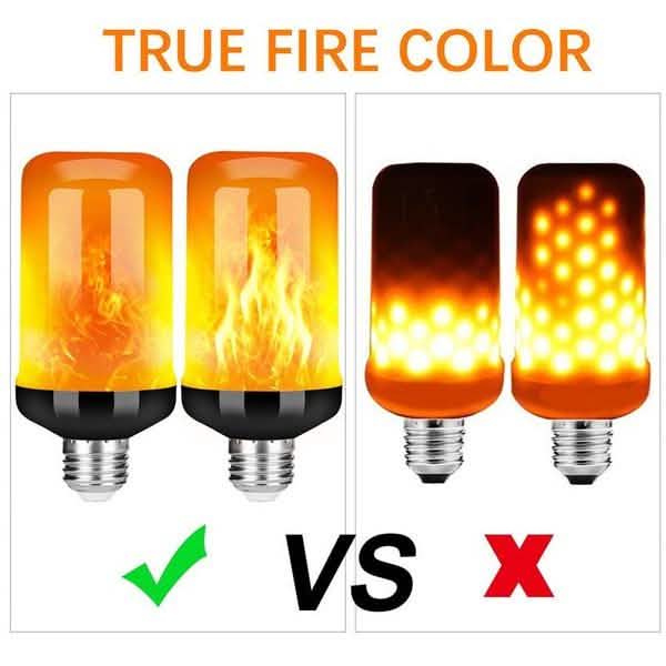 E27 LED Flame Effect Light Bulb DailySale