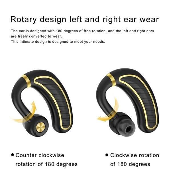 Earhook Business Earphone with Mic DailySale
