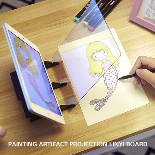 Easy To Paint Sketch Assistant Painting Stand Optical Drawing Projector DailySale