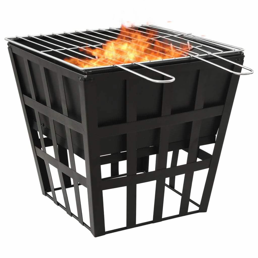 EBTOOLS 2-in-1 Steel Fire Pit and BBQ DailySale
