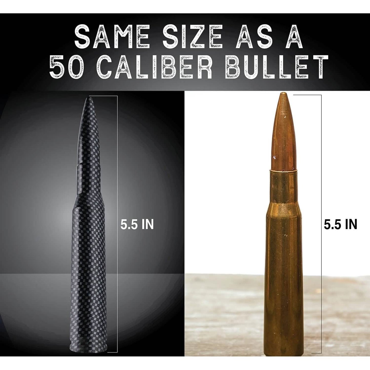 EcoAuto Badass Bullet Antenna Replacement Fits All Chevy & GMC Truck DailySale