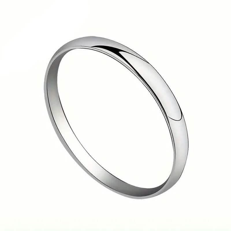Elegant and Charming S925 Silver Wedding Band Ring DailySale