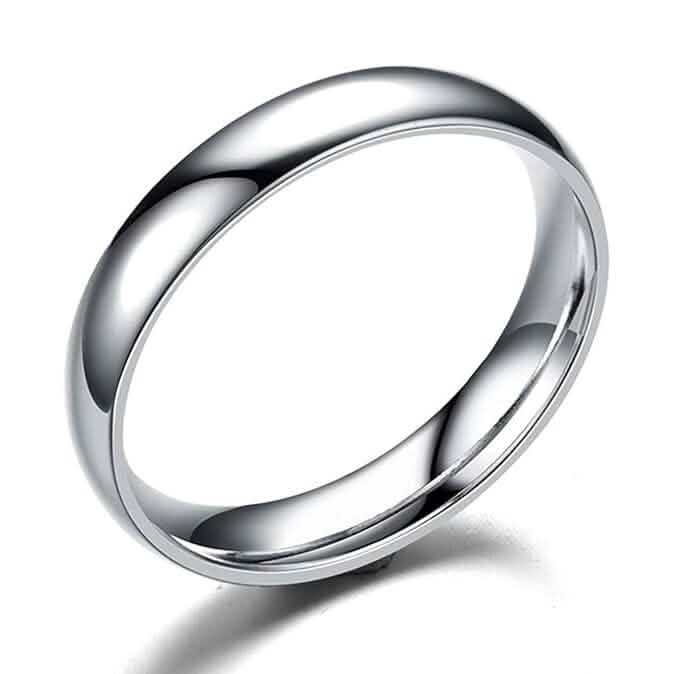 Elegant and Charming S925 Silver Wedding Band Ring DailySale