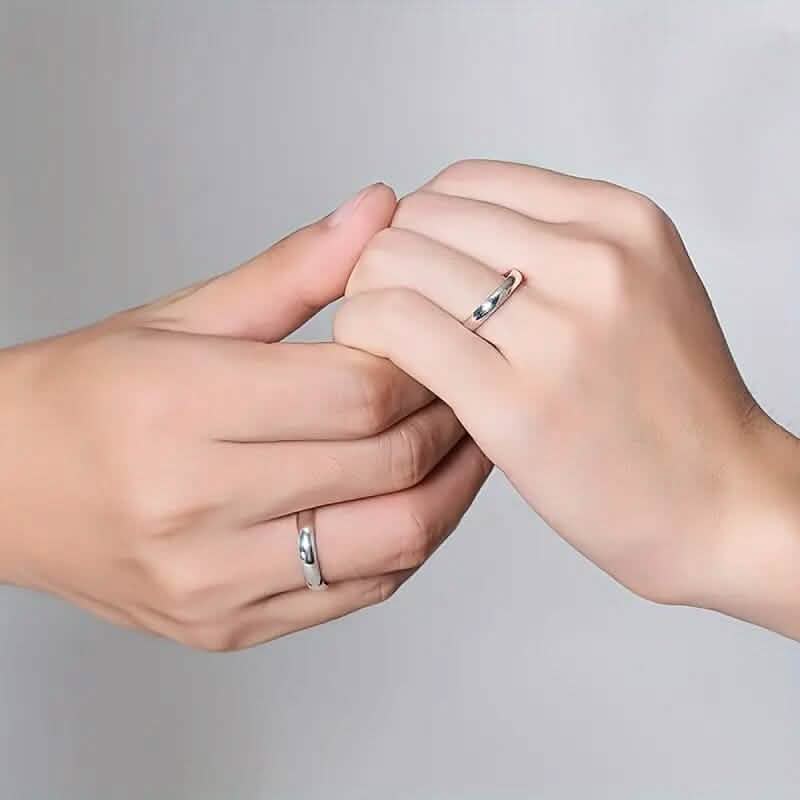 Elegant and Charming S925 Silver Wedding Band Ring DailySale