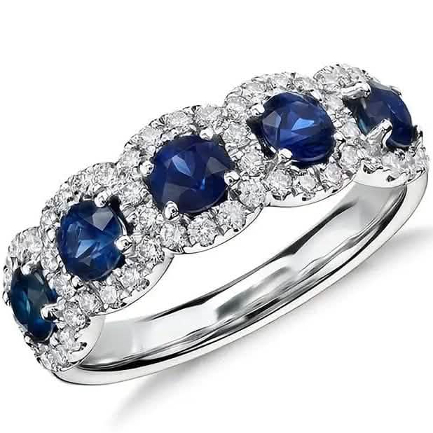 Elegant Copper Ring with Synthetic Cubic Zirconia DailySale