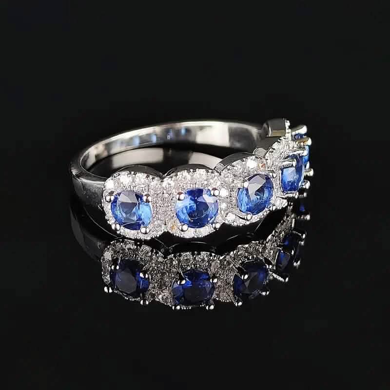 Elegant Copper Ring with Synthetic Cubic Zirconia DailySale