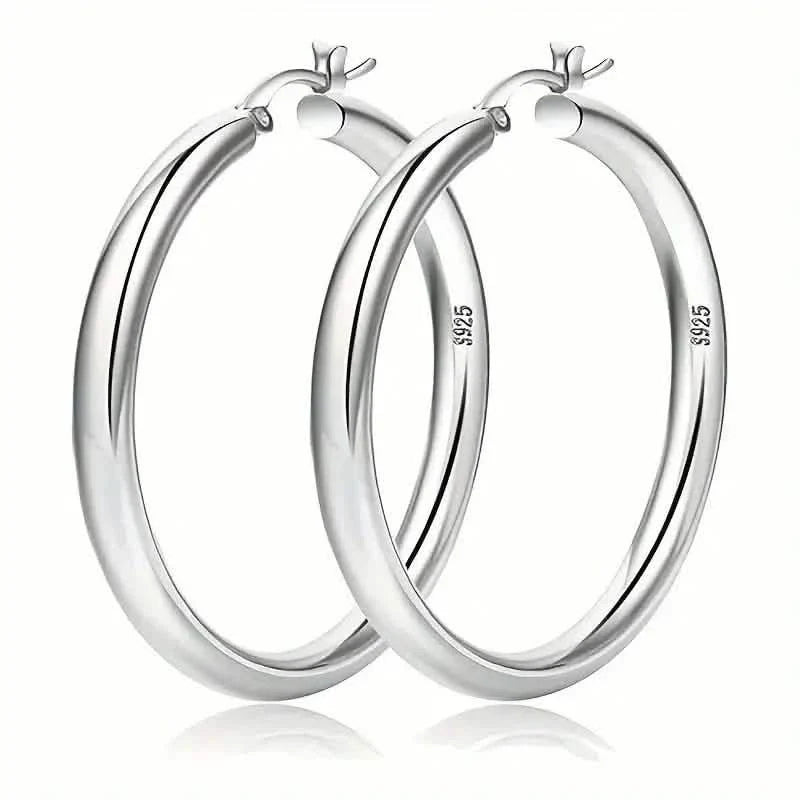 Elegant Daily Wear Round Circle Hoop Earrings DailySale