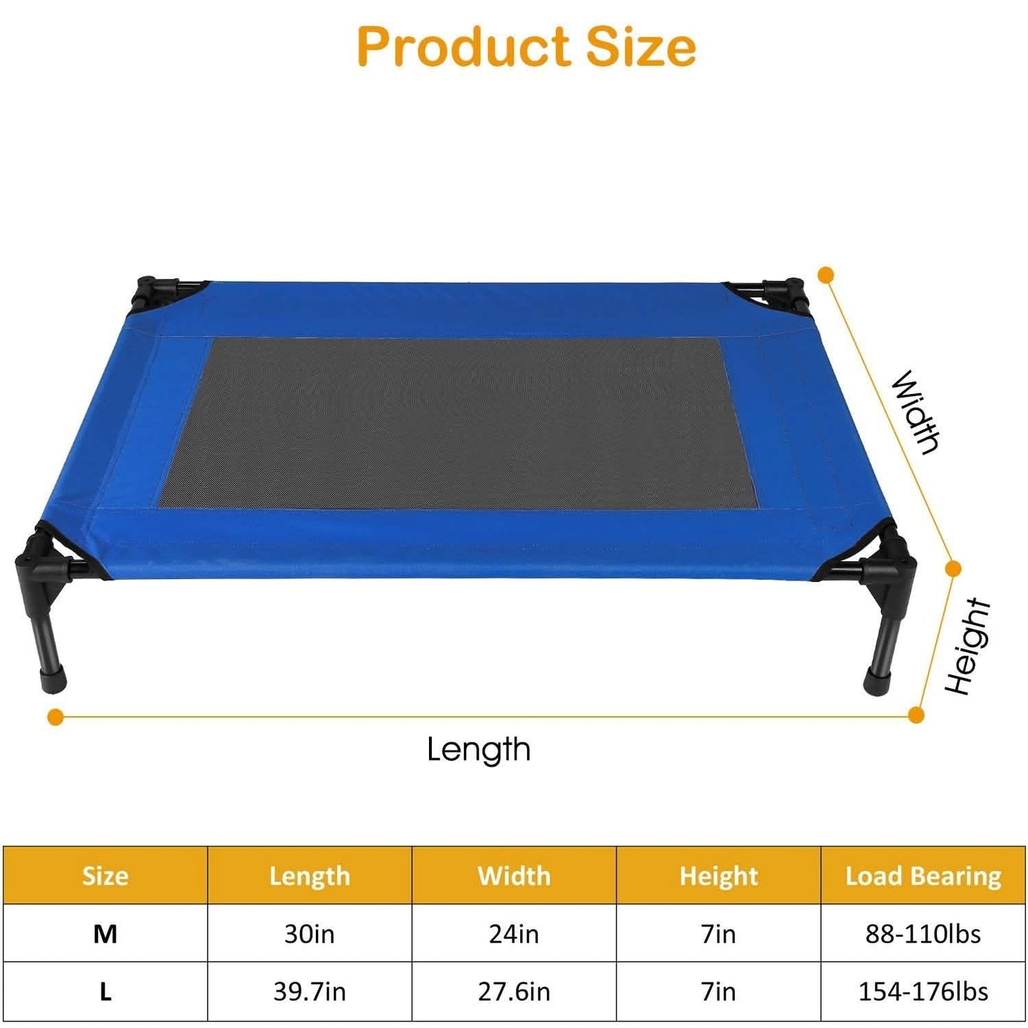 Elevated Dog Cot Bed DailySale