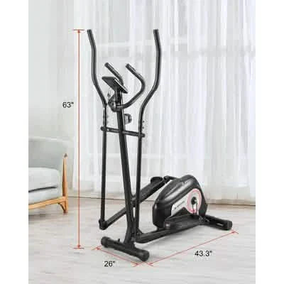 Elliptical Exercise Machine Cross Trainer for Home Use Up to 220 lbs DailySale